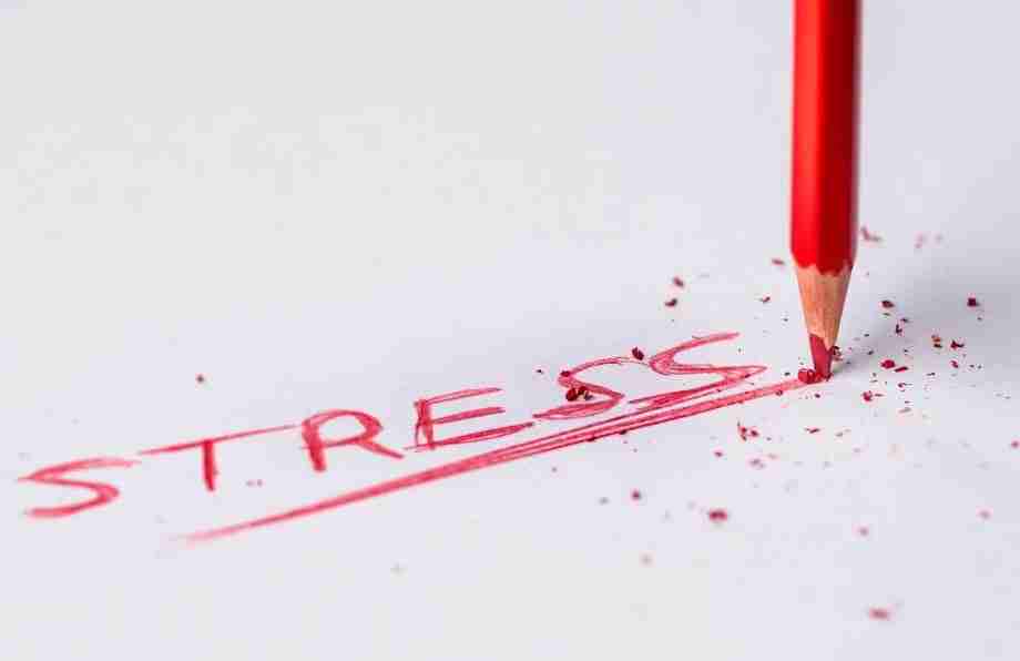 stress red pen
