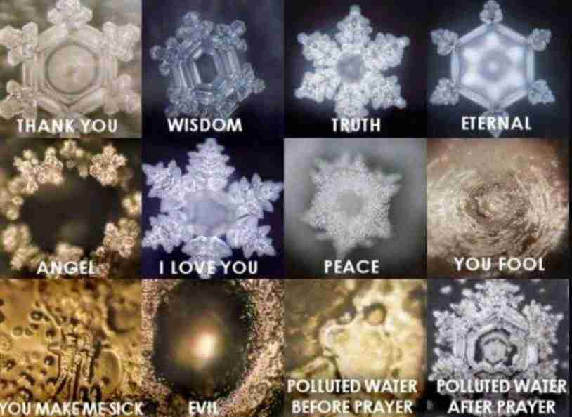 water crystals