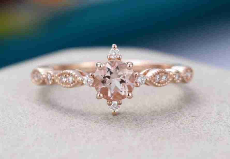 morganite ring