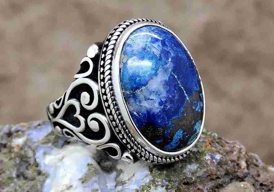 blue ring crystal
