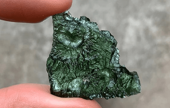 Moldavite Crystal Formation