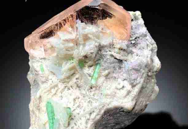 morganite natural stone