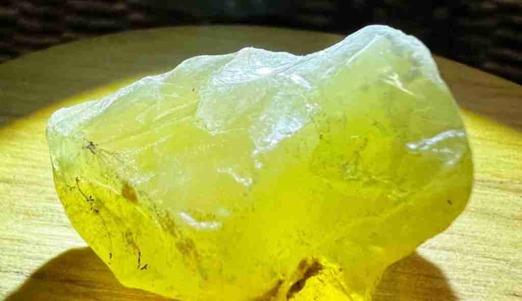 Yellow Opal Crystals for Sinus