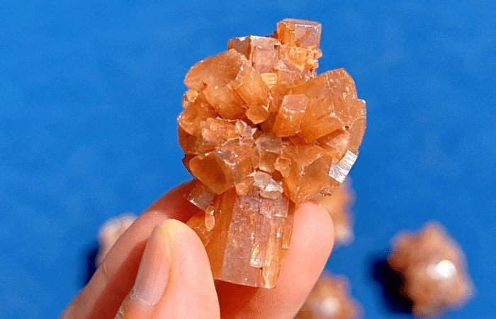 Aragonite crystals for chemotherapy